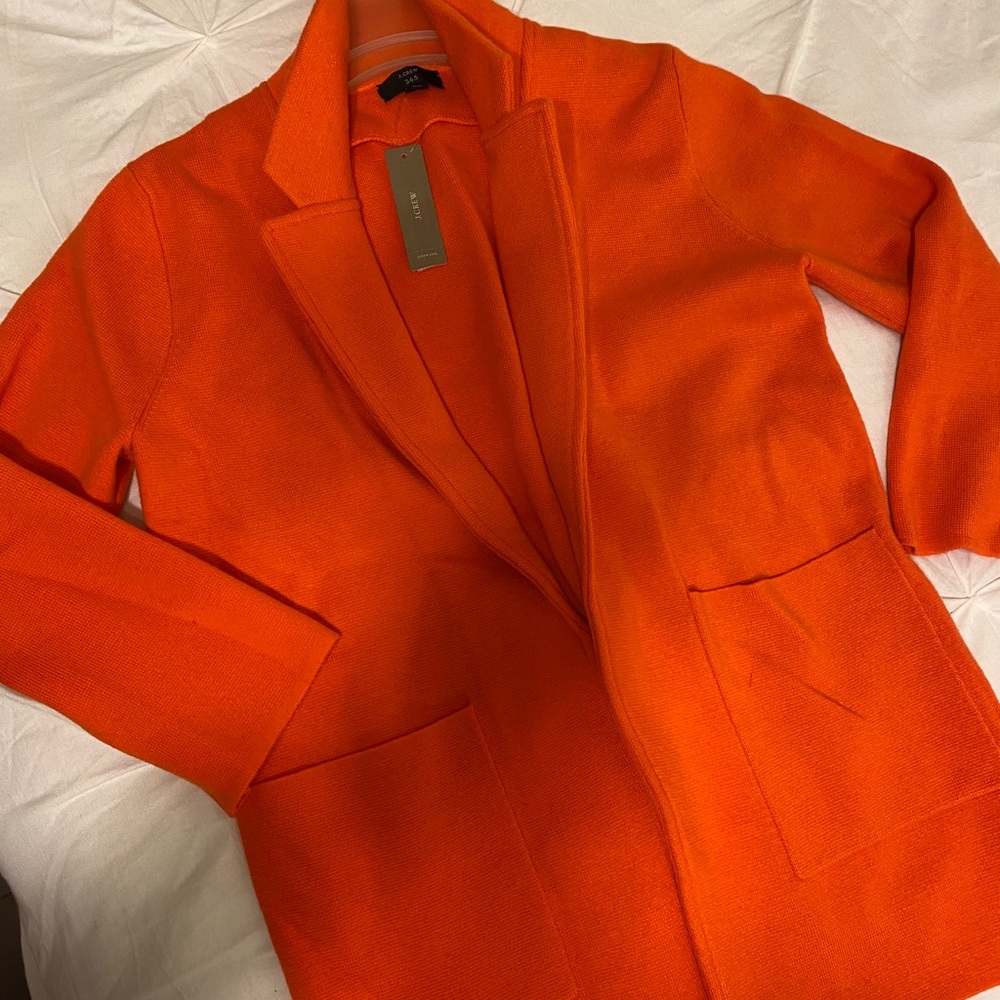 J Crew Sweater Blazer